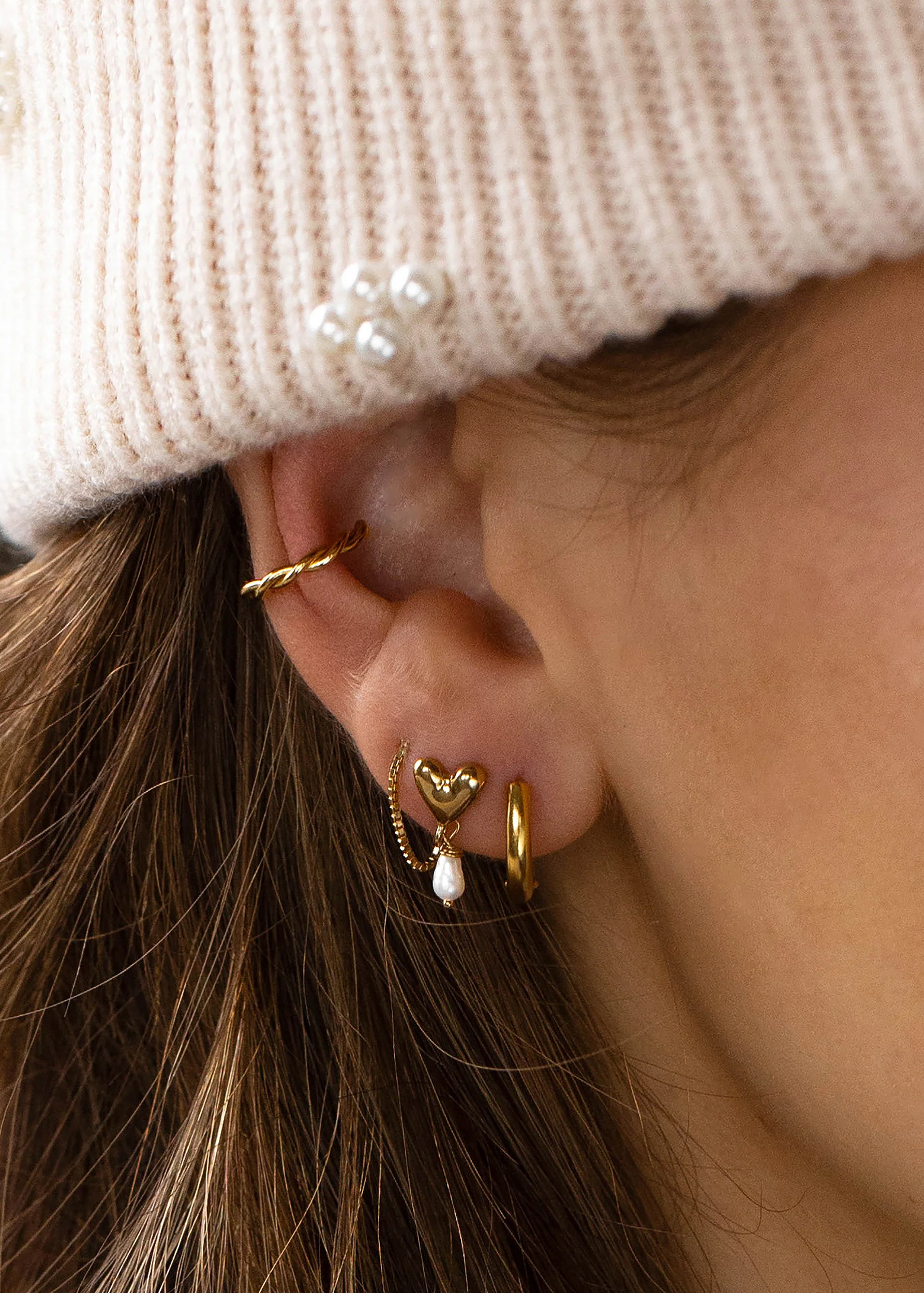 L'amour Perle Studs - Image 5