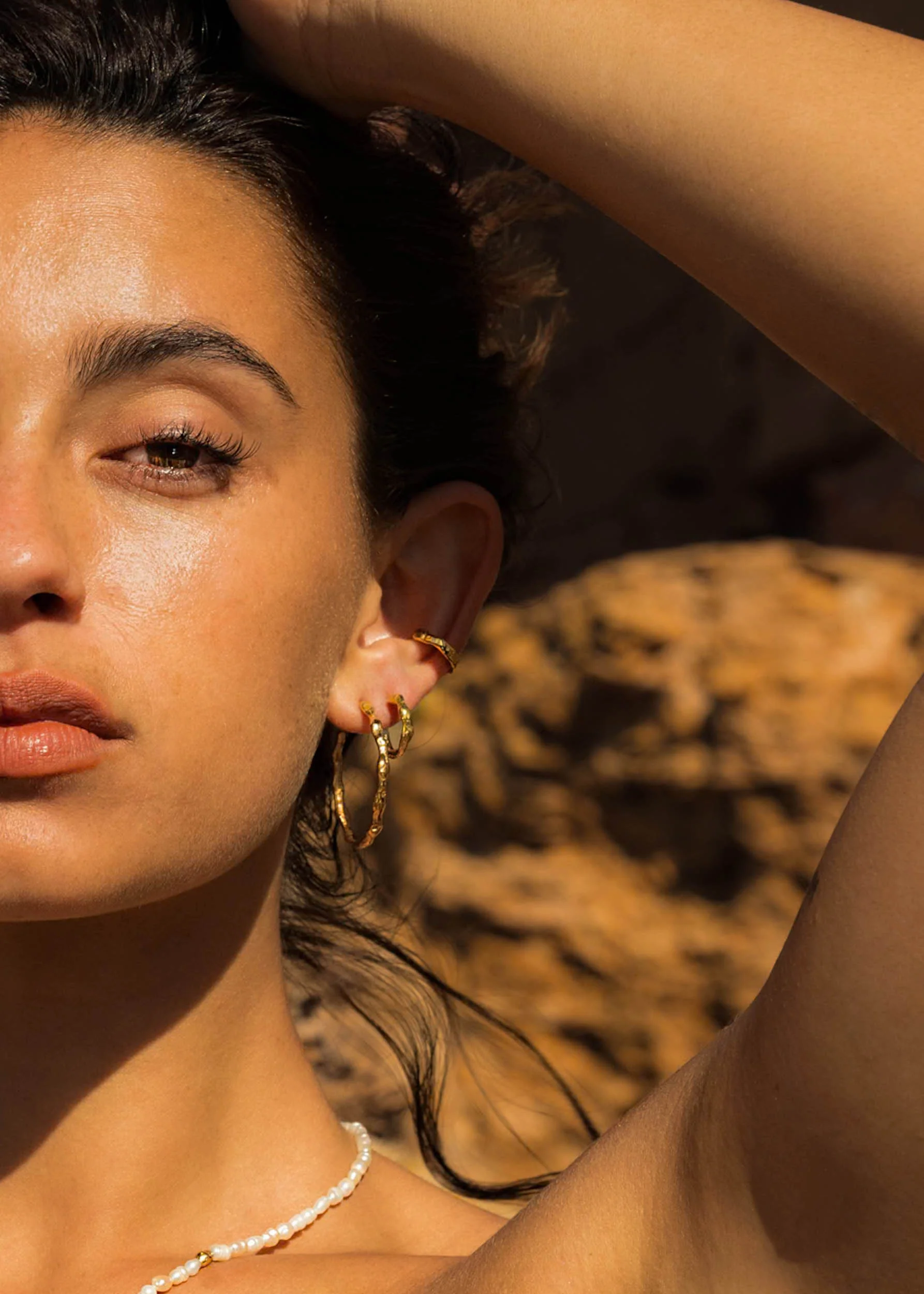 Small Luna Hoops - Image 3